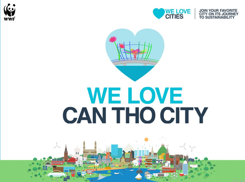 Can Tho rejoint la campagne mondiale du WWF pour la croissance verte