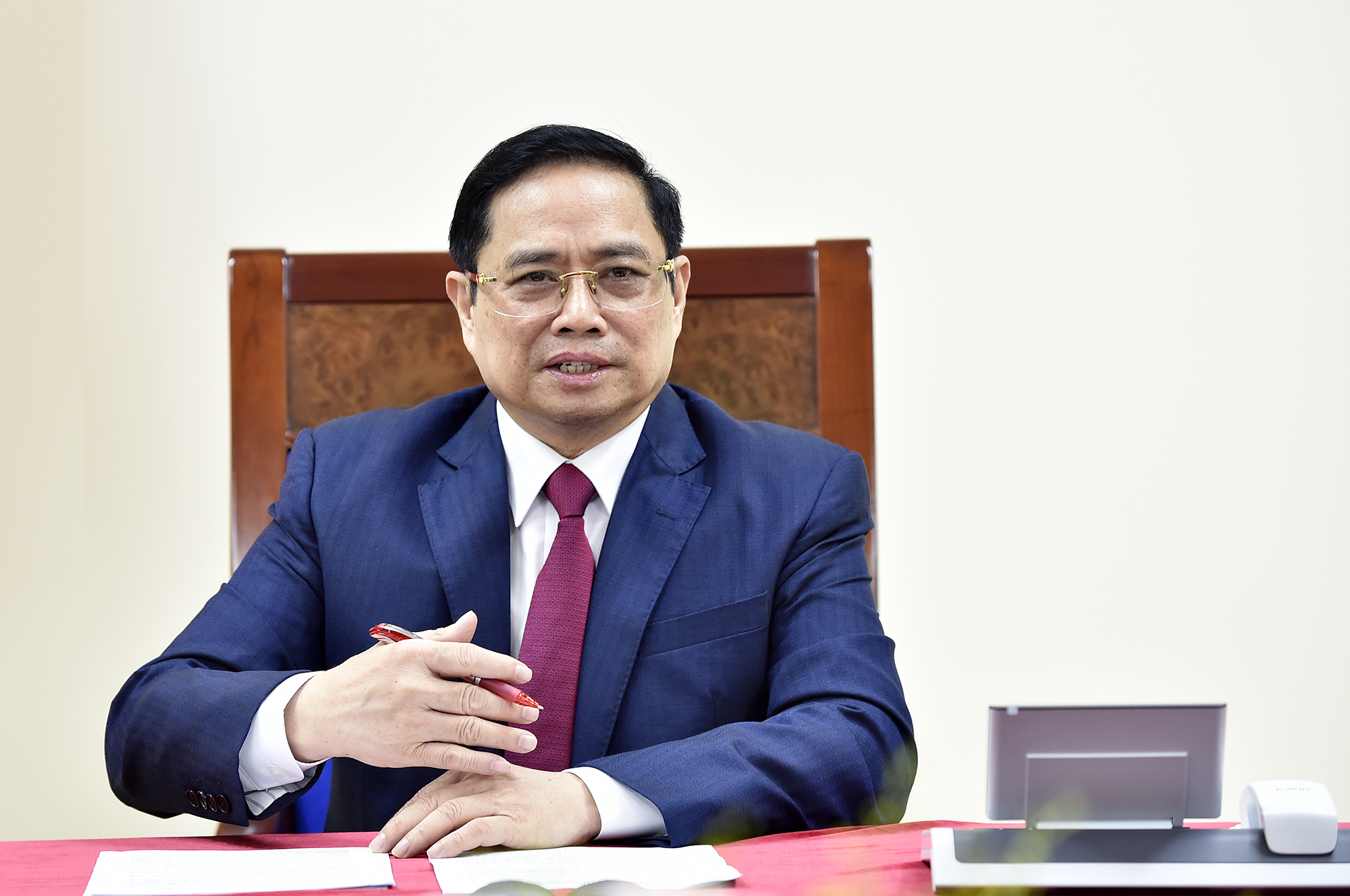 Conversation téléphonique entre les Premiers ministres vietnamien et chinois
