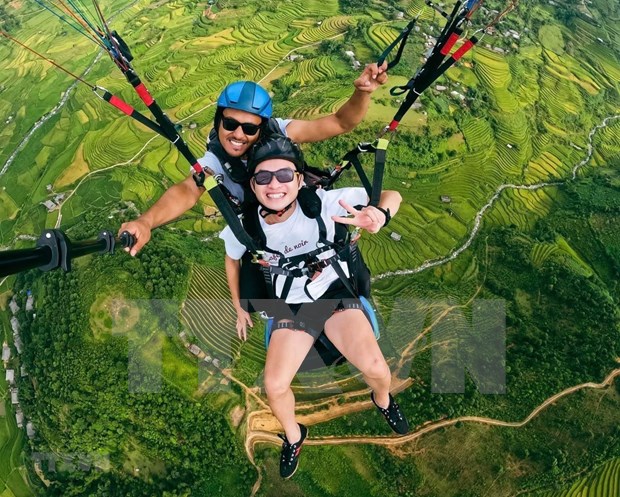 Yen Bai Ouverture du Festival de parapente de Khau Pha 2022