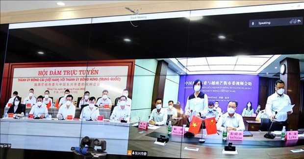 Mong Cai et Dongxing discutent de la reprise des activités touristiques le long de la frontière