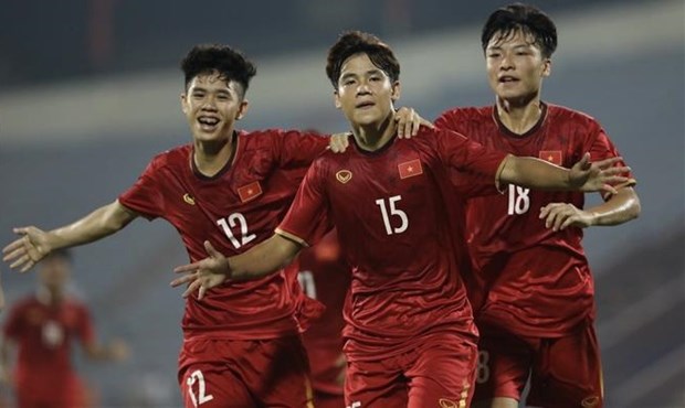 Football U17 d’Asie 2023  le Vietnam bat 4-0 Taipei Chine aux éliminatoires