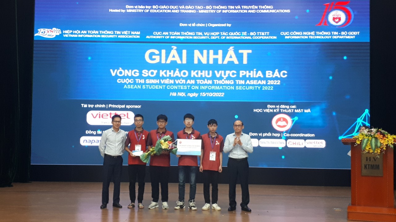 Déterminer les finalistes du concours “Étudiant avec la sécurité de l information de l ASEAN” en 2022