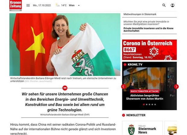 Des entreprises autrichiennes en quête d’opportunités au Vietnam