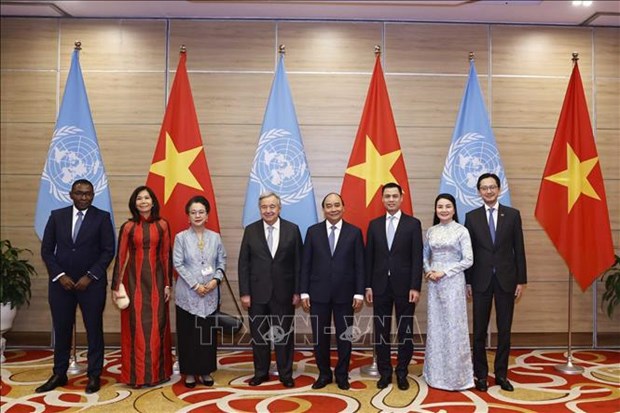 Cérémonie marquant le 45e anniversaire de l’adhésion du Vietnam à l’ONU