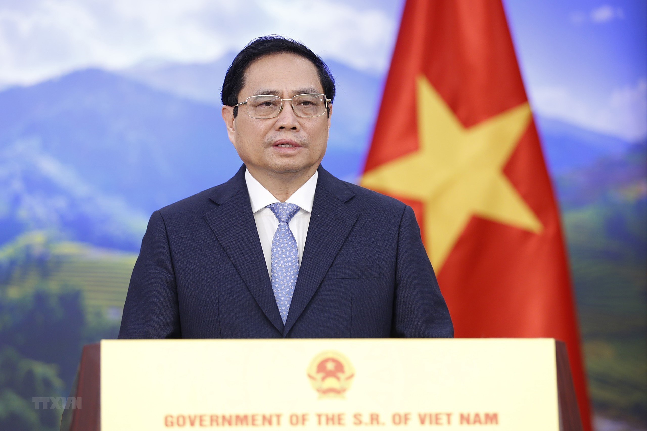 Le Premier ministre Pham Minh Chinh prend la parole au World Bio Summit 2022