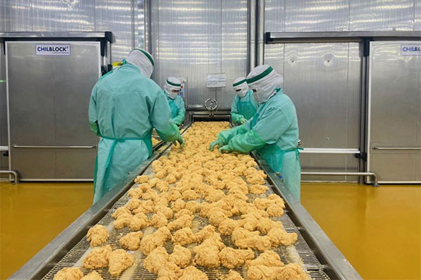 Le poulet transformé du Vietnam entré au Japon pour la première fois