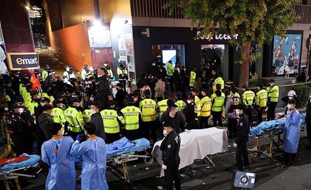 Bousculade d Halloween à Séoul identifier un citoyen vietnamien décédé