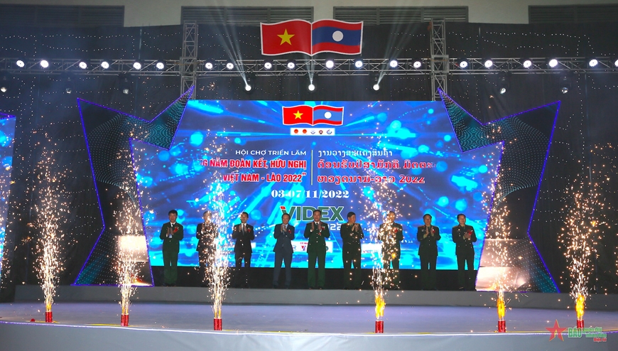 Ouverture de la Foire Vietnam - Laos 2022 à Vientiane