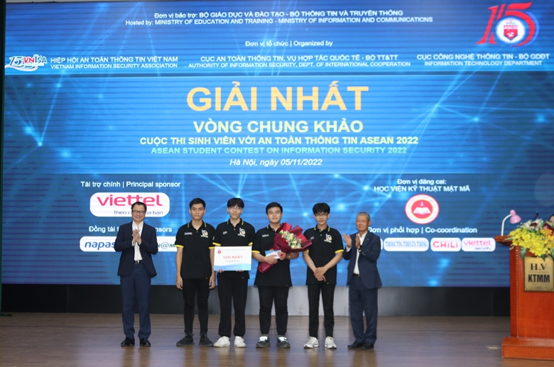 Bilan du concours «Étudiants de l ASEAN avec la sécurité de l information 2022»