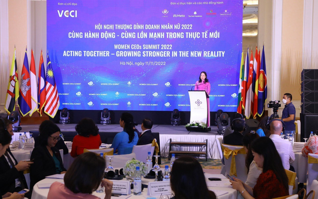 La vice-présidente Vo Thi Anh Xuân au Sommet des femmes chefs d’entreprise de l’ASEAN 2022