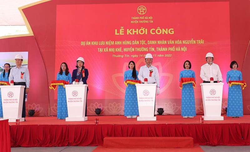 Hanoi lance la construction du site commémoratif de Nguyen Trai
