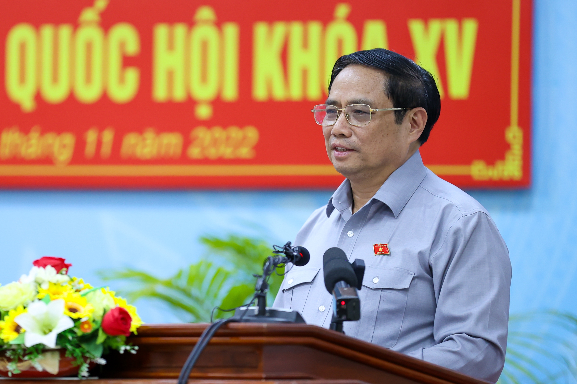 Le Premier ministre Pham Minh Chinh à l’écoute des électeurs de Cân Tho
