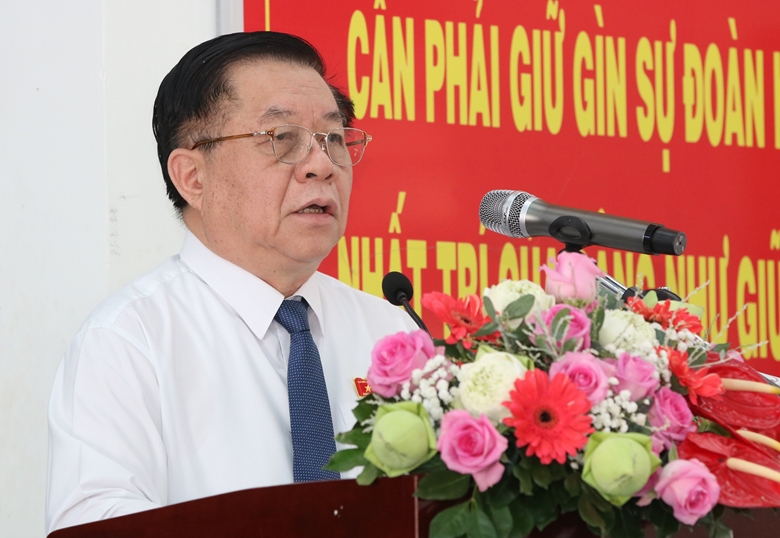 Festival de solidarité le chef de la Commission centrale de propagande et d’éducation se joint aux habitants de Tây Ninh