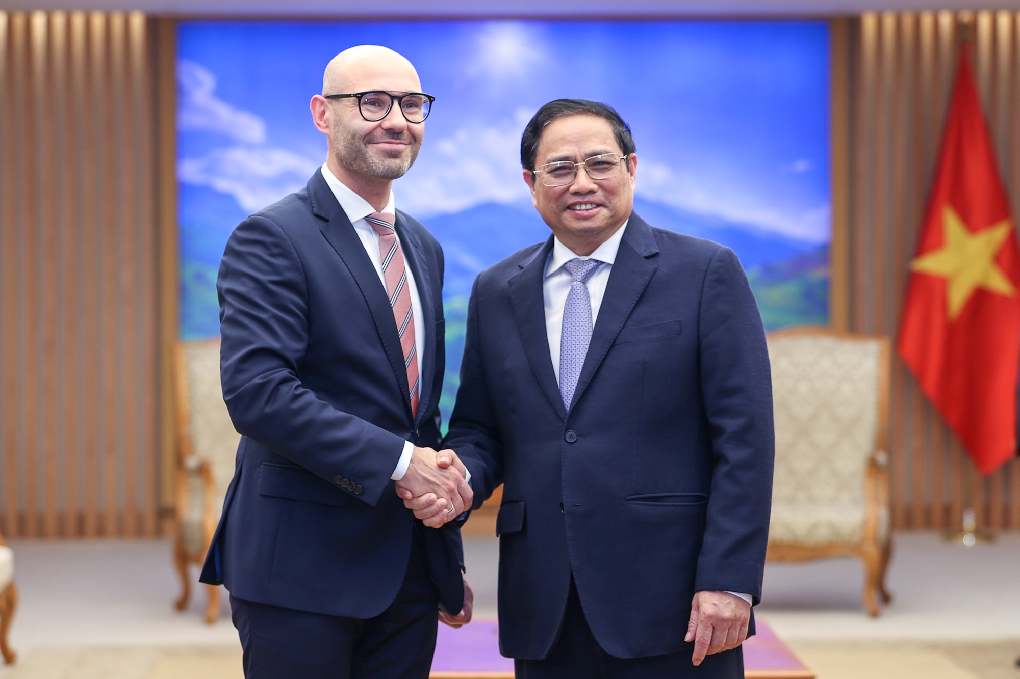 Le Premier ministre Pham Minh Chinh reçoit le secrétaire général de la CPA