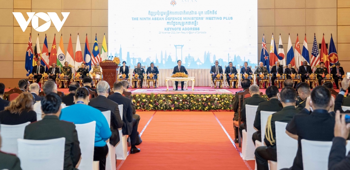 Ouverture de la 9e réunion des ministres de la Défense de l ASEAN ADMM+