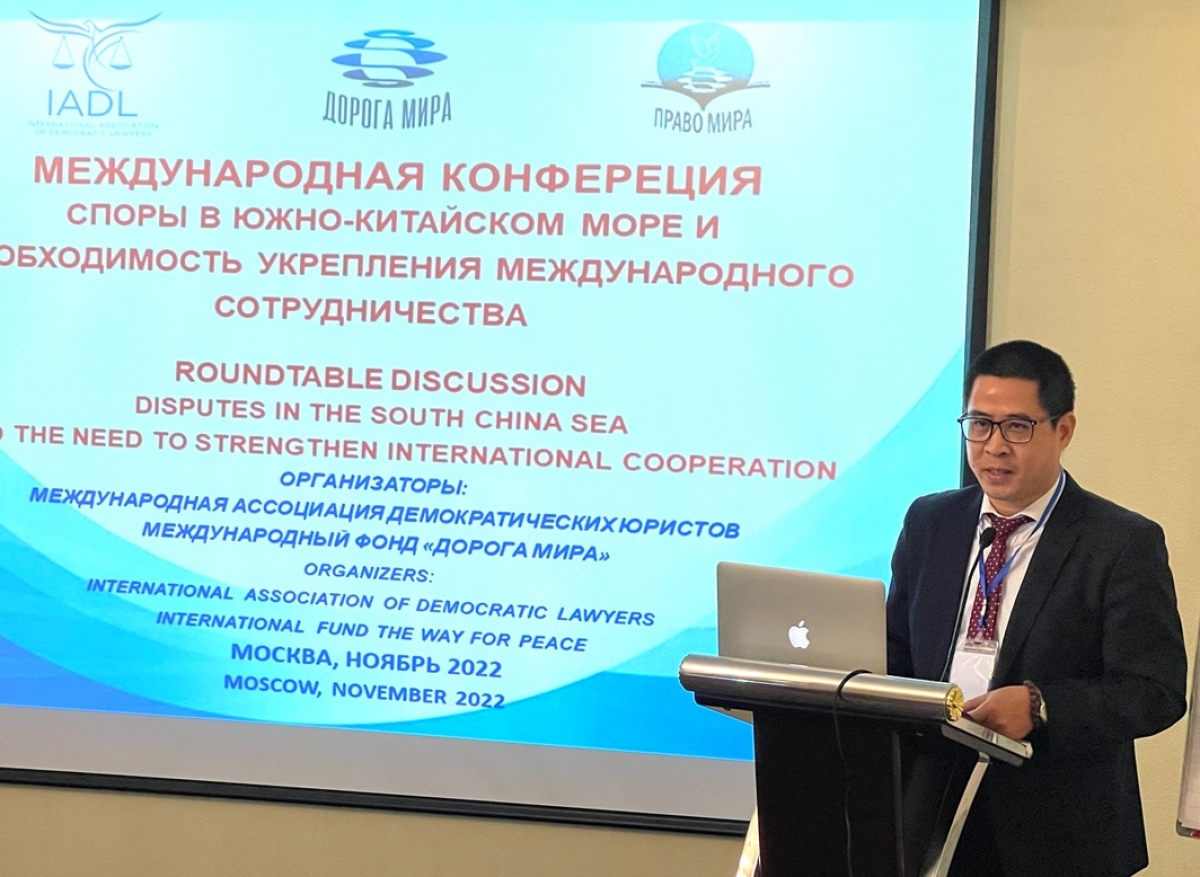 Des différends en Mer Orientale et la nécessité de promouvoir la coopération internationale