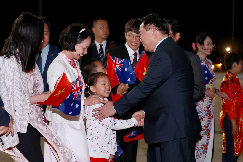 Le président de l’AN arrive à Canberra pour une visite officielle en Australie