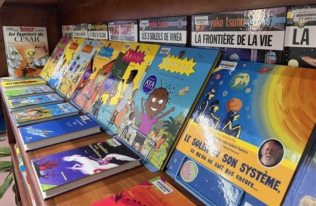 Le livre francophone a son espace à Can Tho