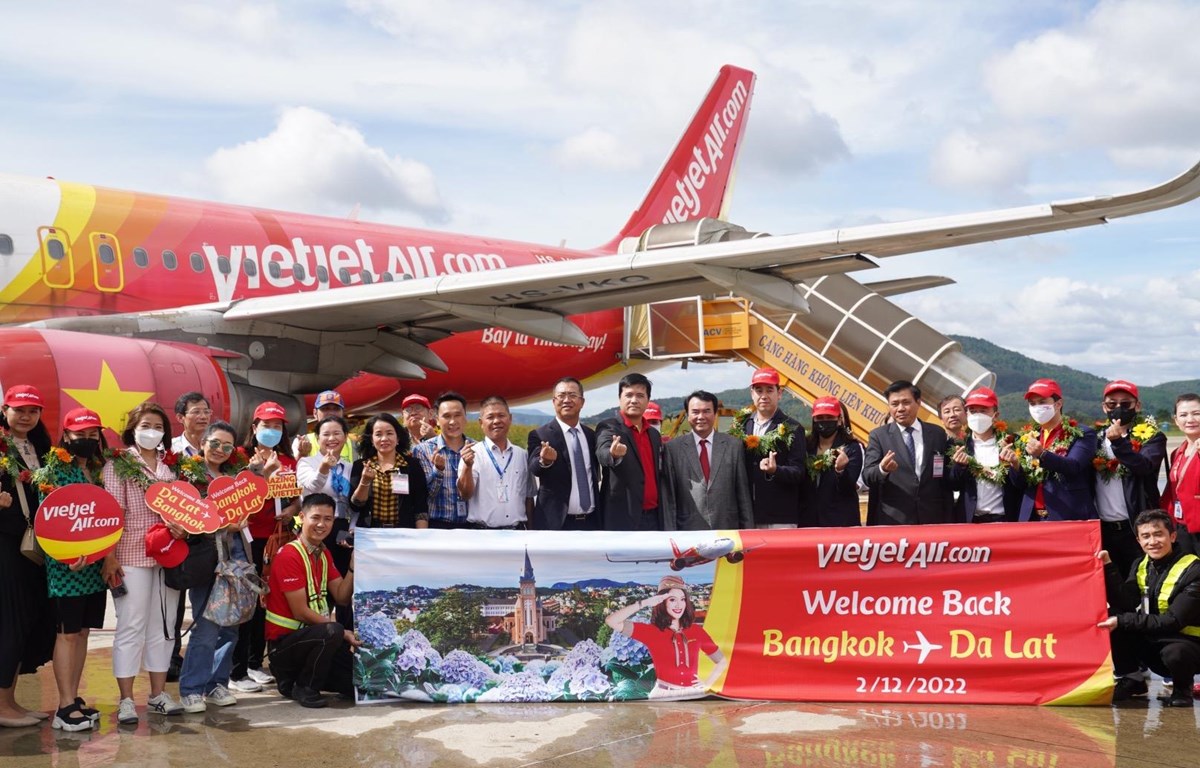 Thai Vietjet reprend la route Dà Lat-Bangkok