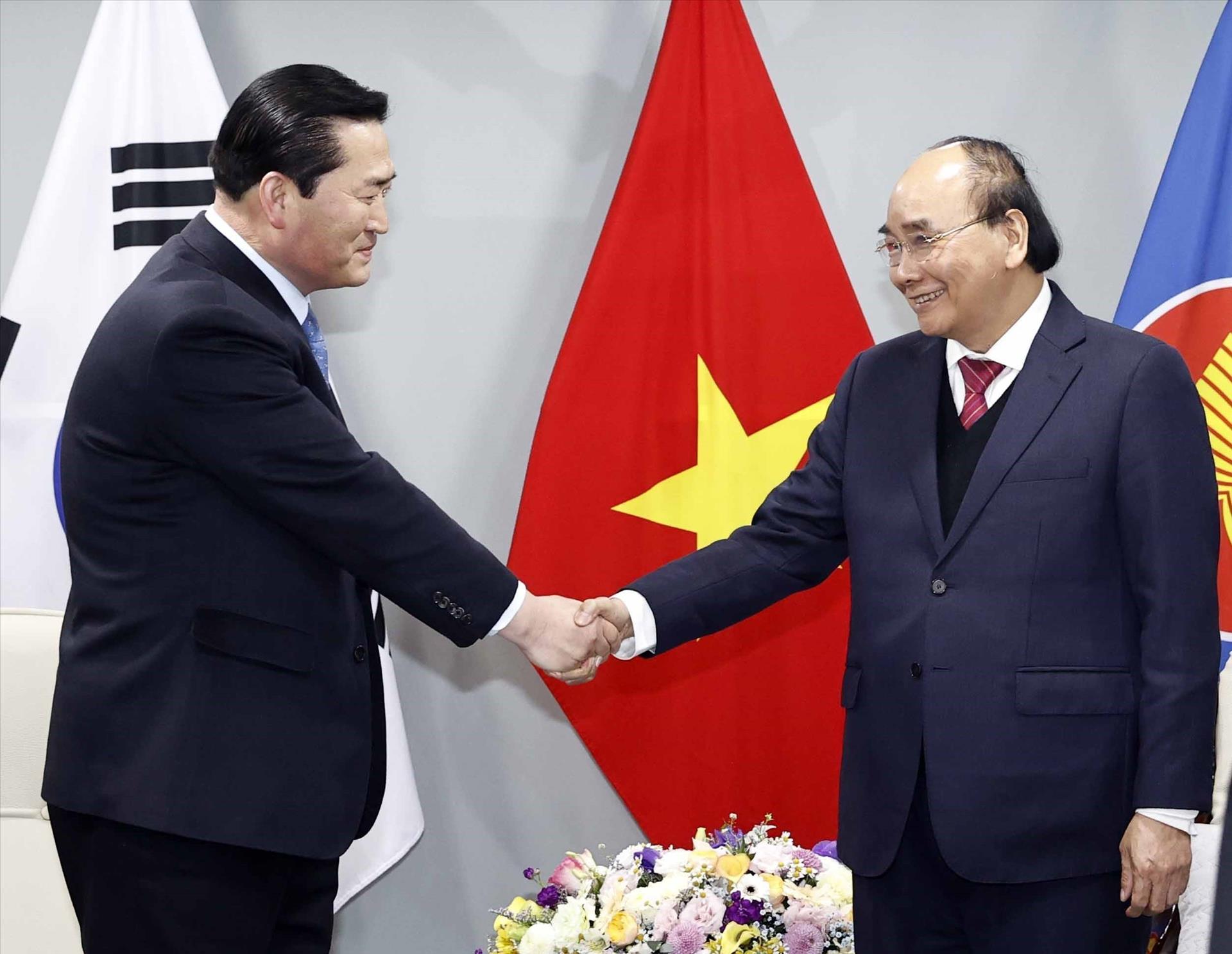 Le chef de l’État rencontre des représentants des organisations d’amitié Vietnam-R de Corée