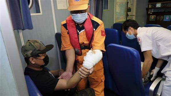 Un marin étranger blessé est hospitalisé à Nha Trang