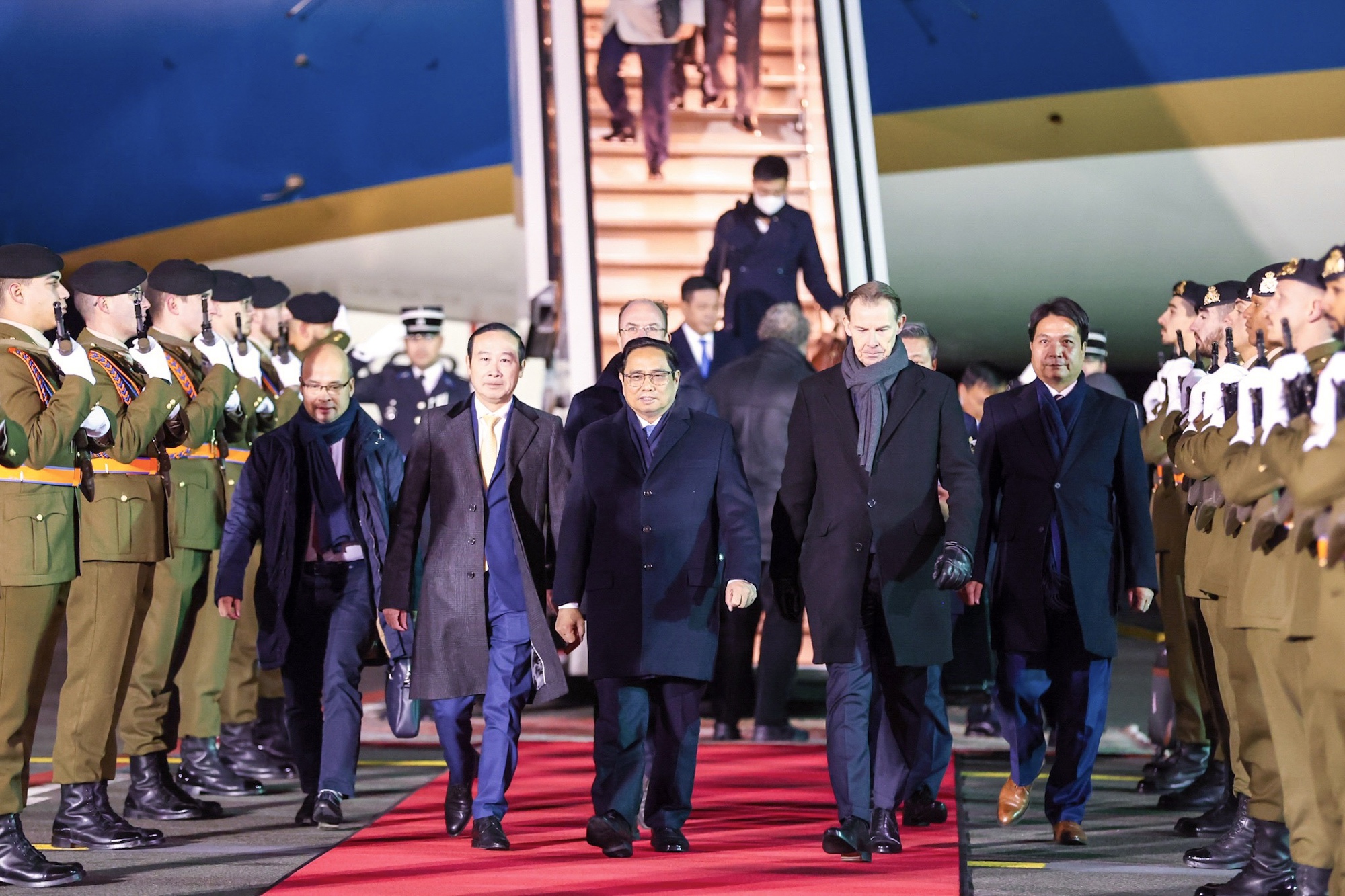 Le Premier ministre Pham Minh Chinh entame sa visite officielle au Luxembourg