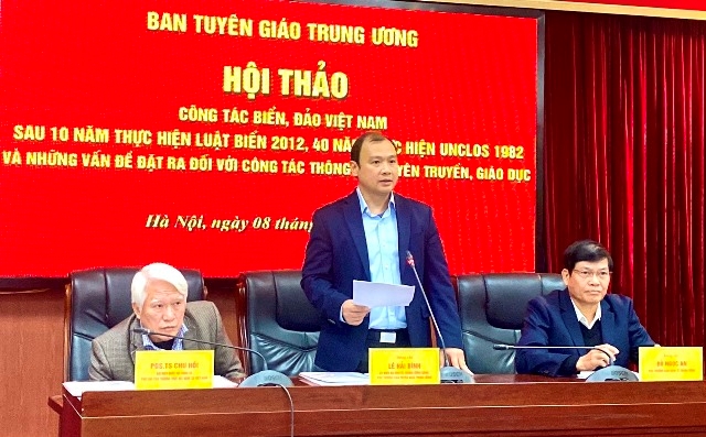 Renforcement du travail de propagande sur la mer et les îles de la Patrie