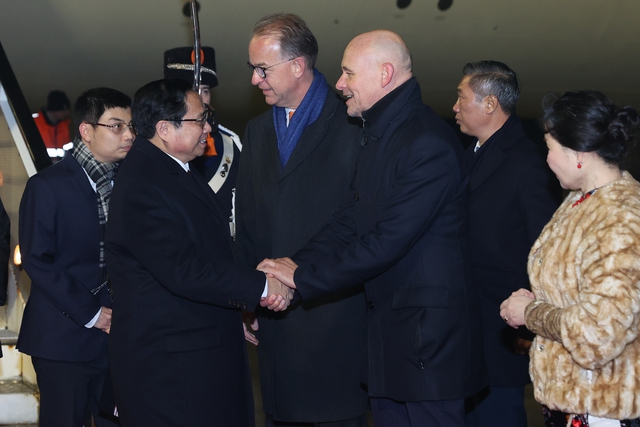 Le Premier ministre Pham Minh Chinh entame sa visite officielle aux Pays-Bas