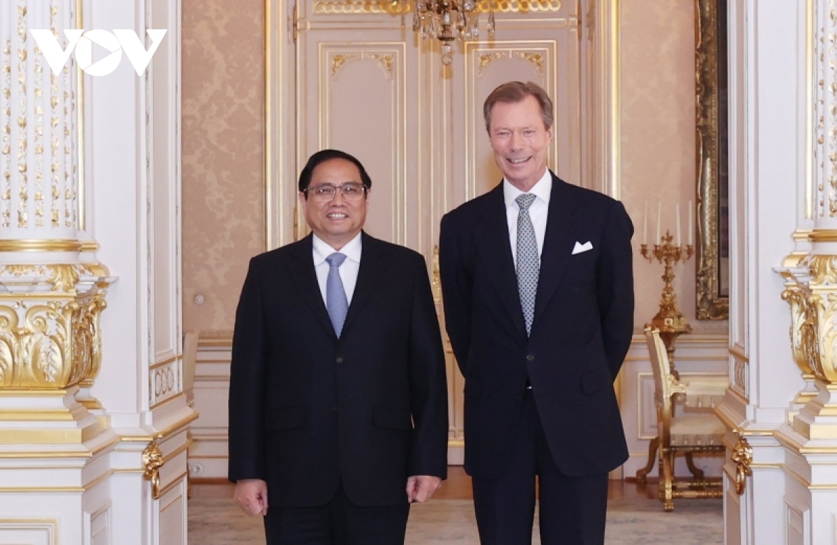 Le Premier ministre Pham Minh Chinh rencontre le Grand-Duc de Luxembourg Henri
