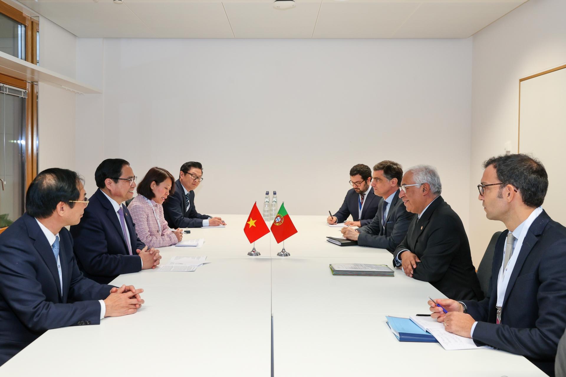Le Premier ministre rencontre des dirigeants de plusieurs pays et partenaires européens