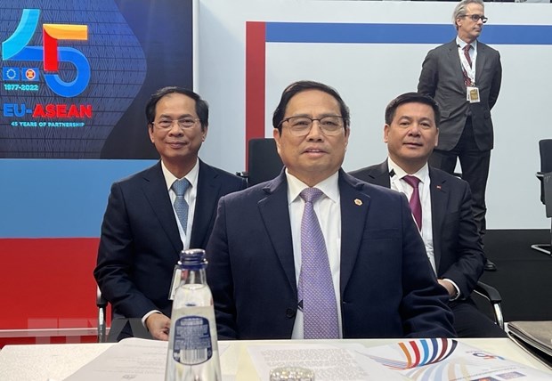 Le Premier ministre participe au Sommet célébrant le 45e anniversaire des relations ASEAN-UE