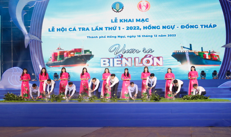 Dông Thap organise sa première fête du panga