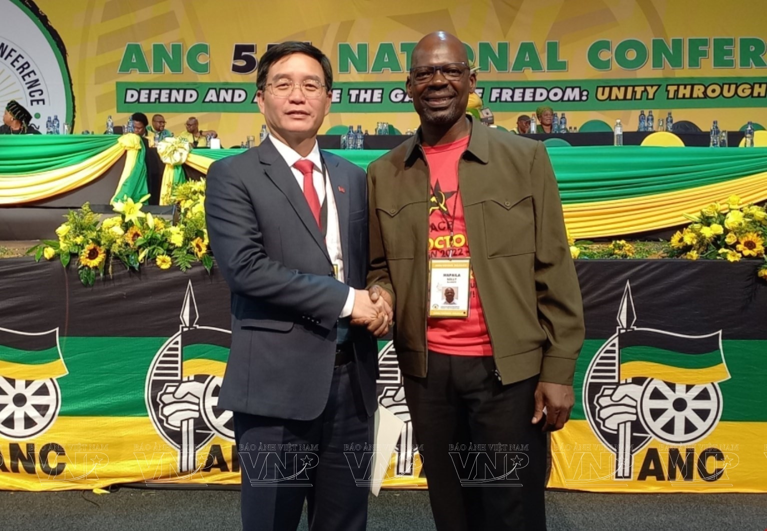 Une délégation du PCV participe à la 55e conférence du Congrès national africain
