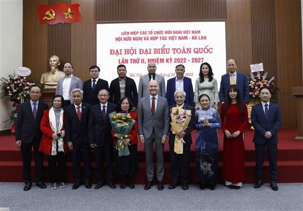Congrès de l Association d amitié et de coopération Vietnam-Pays-Bas