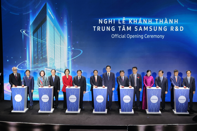 Samsung inaugure son plus grand centre de R D d Asie du Sud-Est au Vietnam