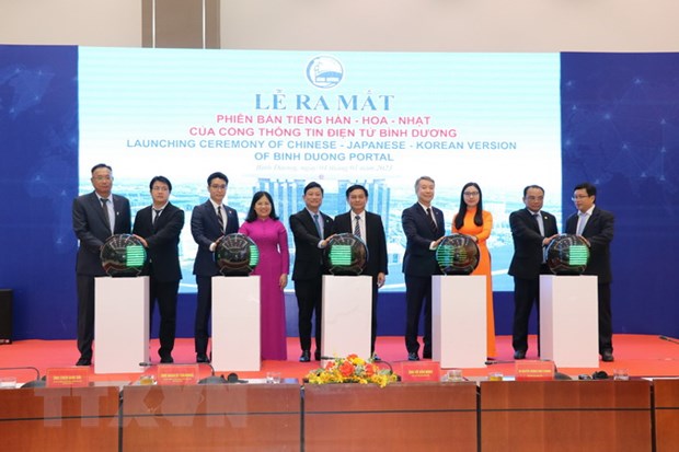 Lancement des versions coréenne, chinoise et japonaise du portail Binh Duong