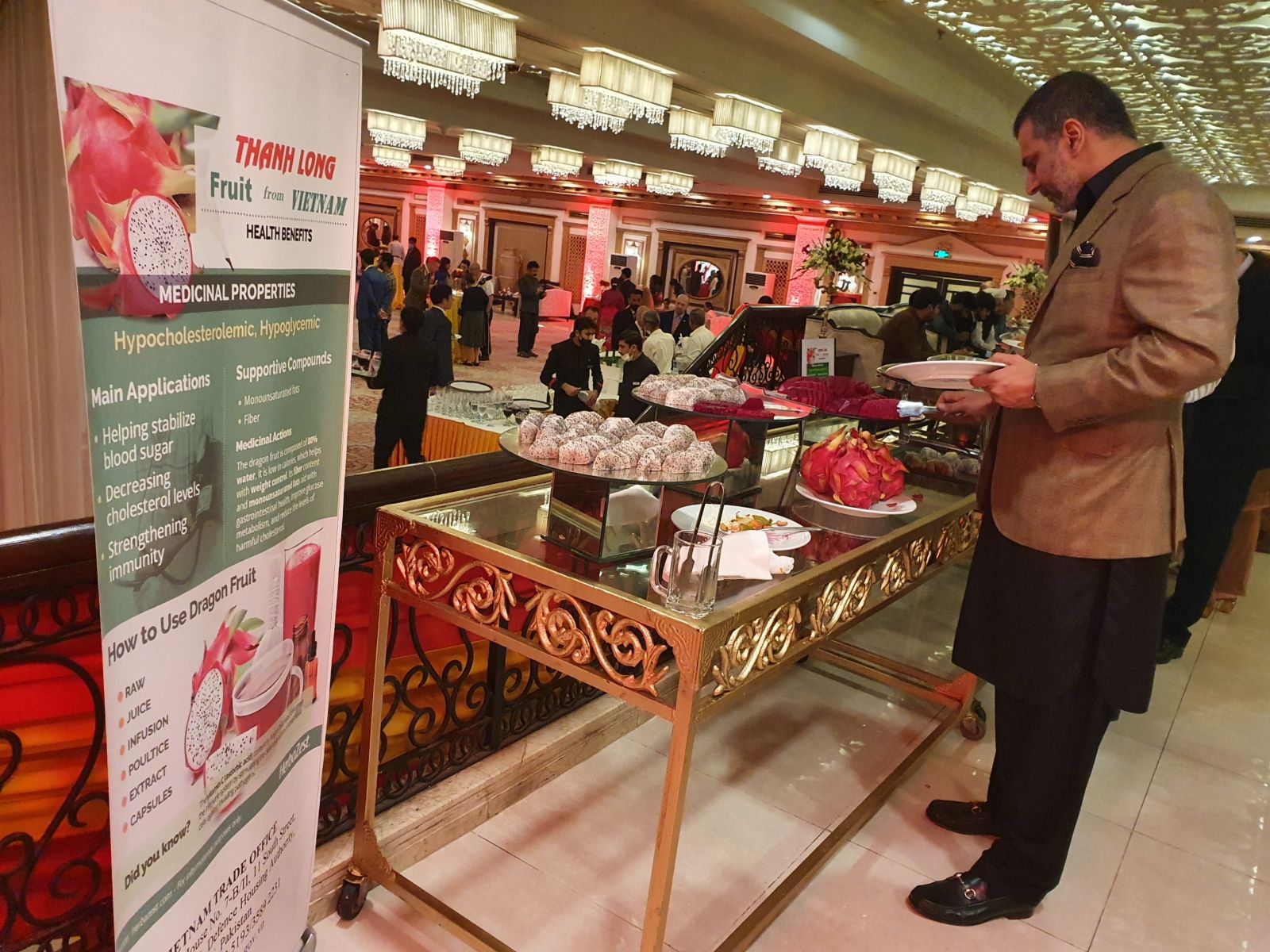 Stimuler la demande de fruit du dragon vietnamien sur le marché pakistanais