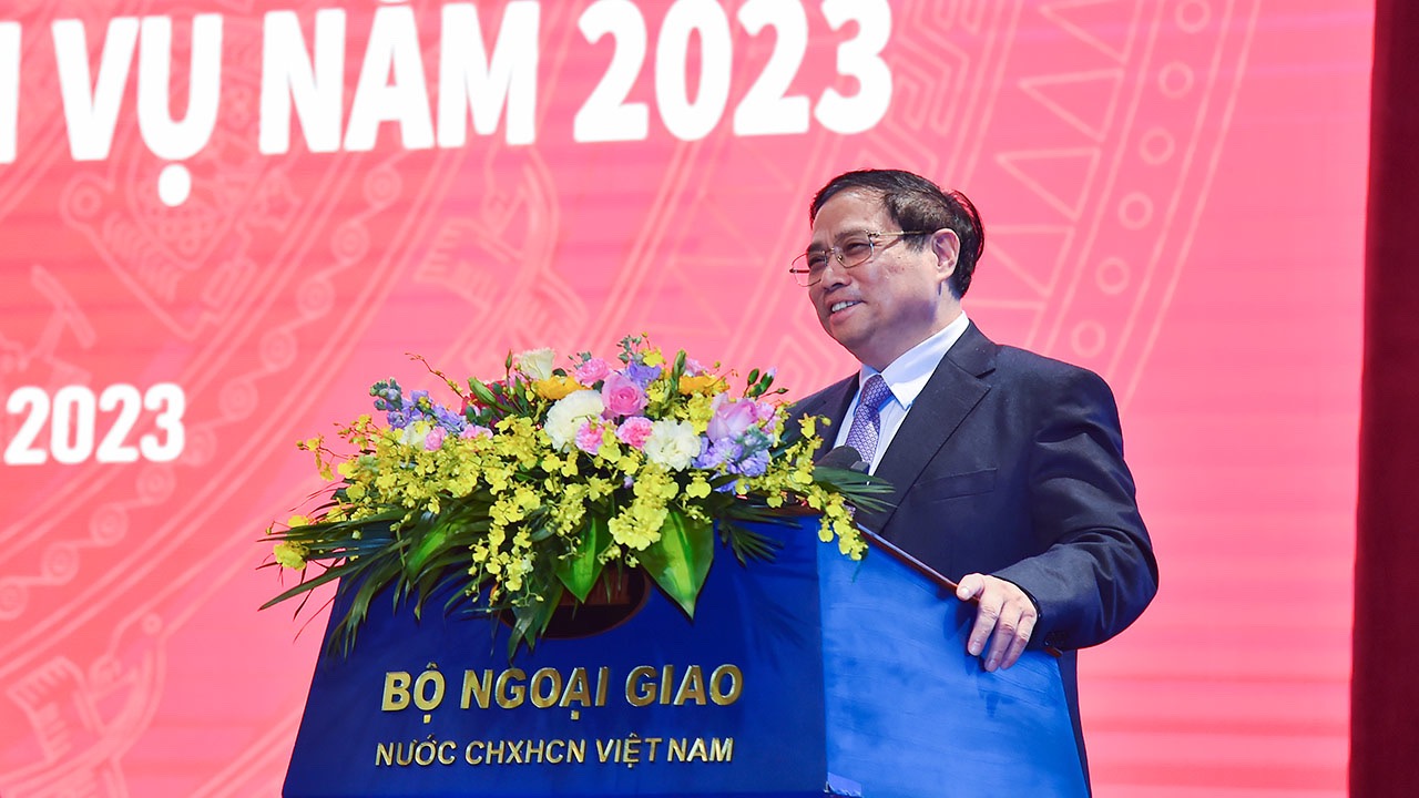 Conférence-bilan de la diplomatie en 2022 et orientations pour 2023