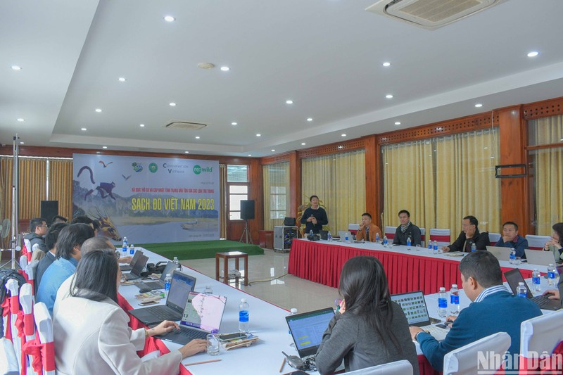 Examen de l état de conservation des mammifères, préparation du Livre rouge du Vietnam 2023