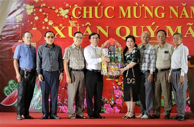 Des personnes d’origine vietnamienne dans le Sud-Ouest du Cambodge fêtent précocement le Têt