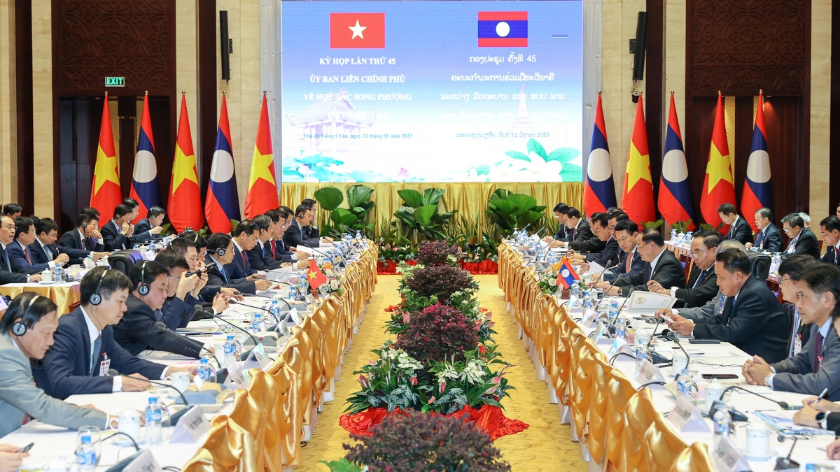 La 45e réunion du Comité intergouvernemental Vietnam-Laos
