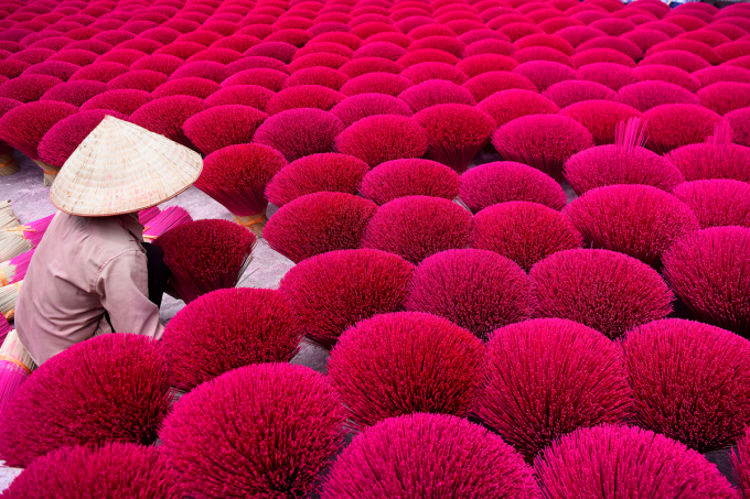 Hanoï est entré dans la destination avec la couleur de l année 2023