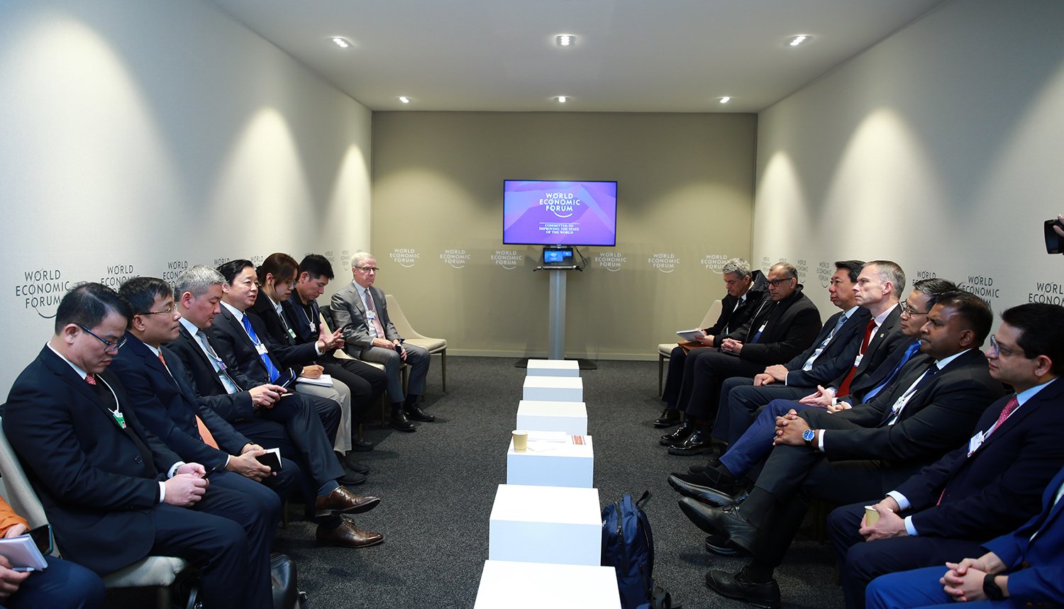 À Davos, le Vietnam appelle au soutien à ses objectifs de développement