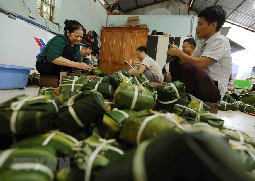 Le village de Tranh Khuc s active pour le Têt