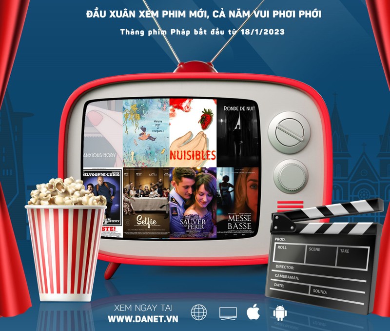 16 films français projetés gratuitement en ligne pendant les vacances du Têt