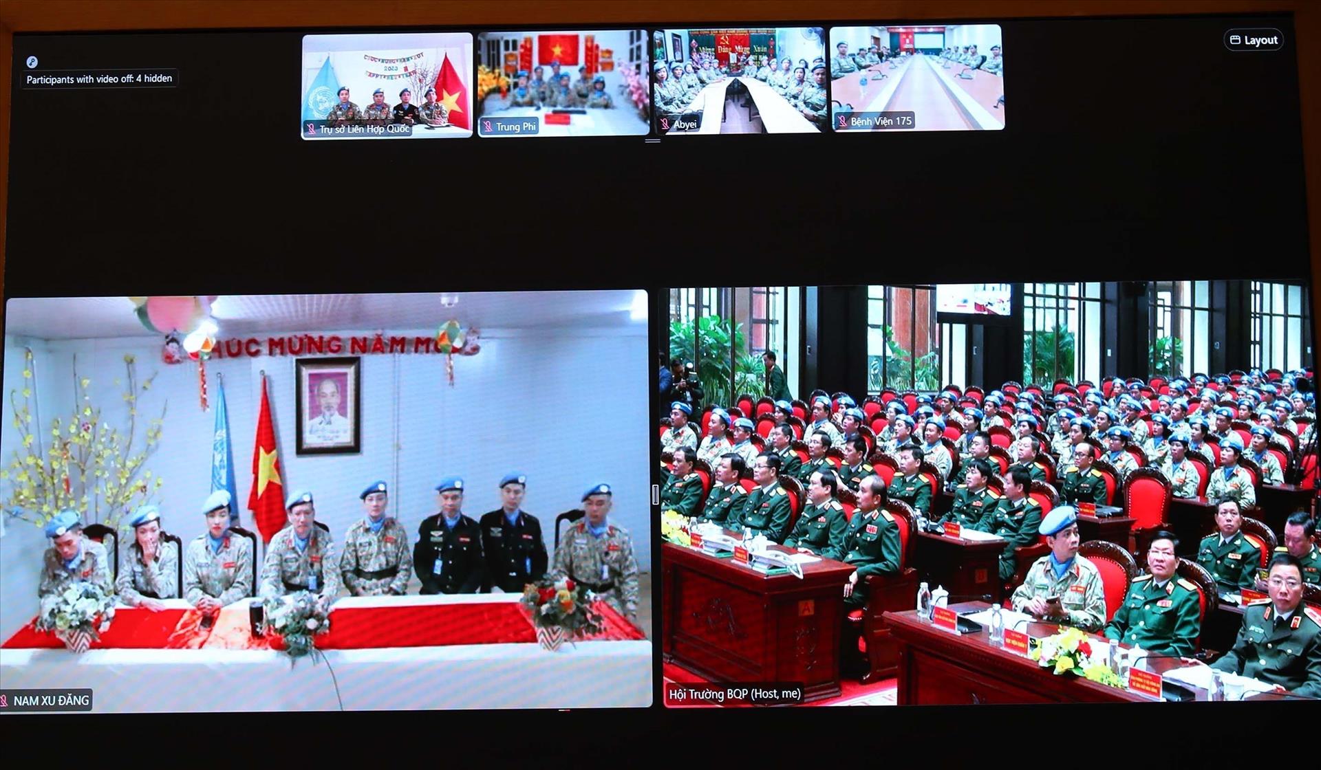 Programme en ligne lié aux forces vietnamiennes de maintien de la paix à l occasion du Têt