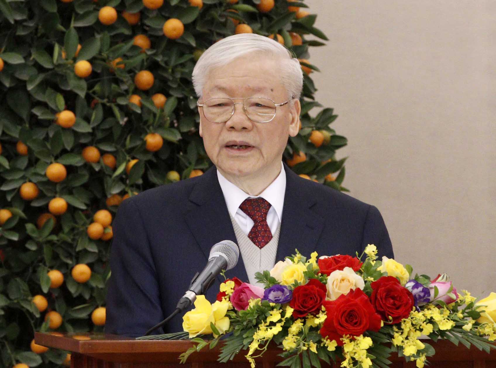 Des dirigeants internationaux présentent leurs vœux du Nouvel An lunaire au secrétaire général Nguyên Phu Trong