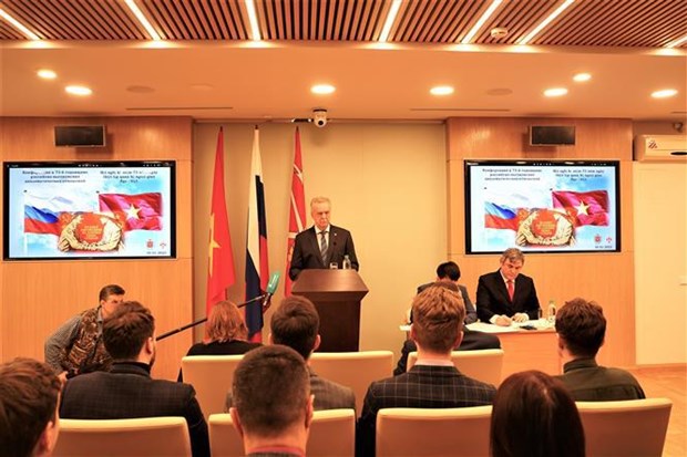 Célébration du 73e anniversaire de l établissement des relations diplomatiques Vietnam – Russie