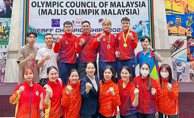 L escrime vietnamienne confiante en l avenir