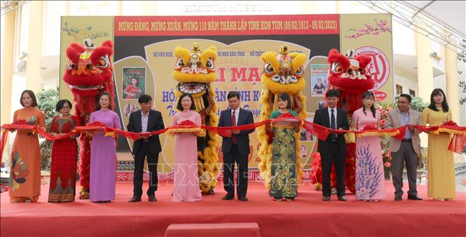 Ouverture du Festival printanier de la presse de Kon Tum en 2023